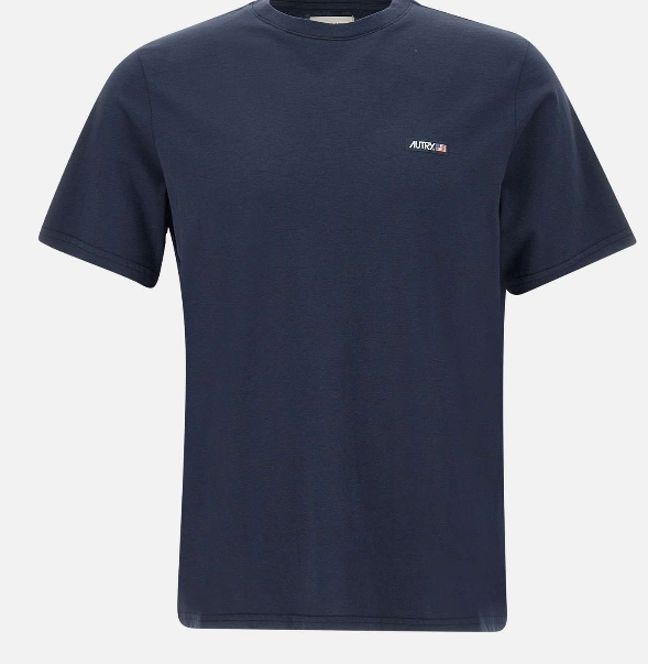 Camiseta Autry algodon azul marino